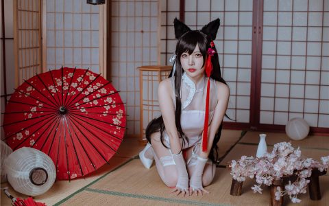 [Cosplay][8K]二佐Nisa - 爱宕旗袍