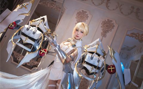 [Cosplay][8K]水淼aqua – 圣女贞德 Joan of Arc