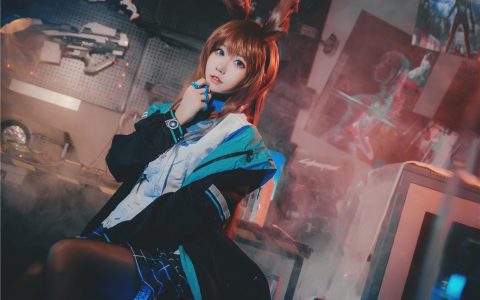 [Cosplay][8K]猫君君_MaoJun VOL.008 明日方舟 阿米娅 Arknights Amiya