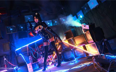 [Cosplay][8K]皮皮奶 NO.003 黑暗护士 Dark Nurse