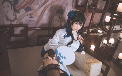 [Cosplay][8K]面饼仙儿 NO.001 玉玲珑 Exquisite