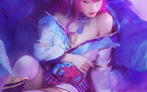 [COS]英雄联盟 阿狸 灵魂莲华皮肤 LOL the Nine-Tailed Fox@清水由乃