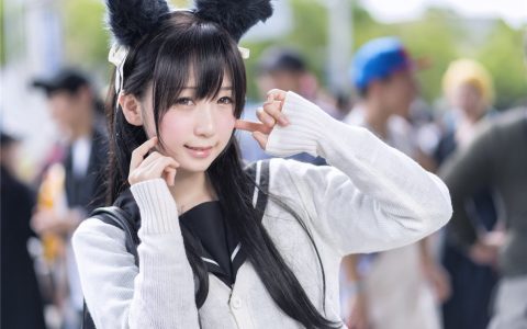 [Cosplay][8K]伊織もえ Moe Iori – 碧蓝航线爱宕cos Azure Line Cosplay(附赠万圣节)003