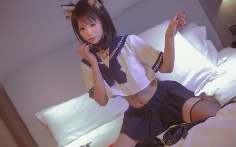 [Cosplay][8K]是青水 NO.001 猫耳调教 Necomimi Training