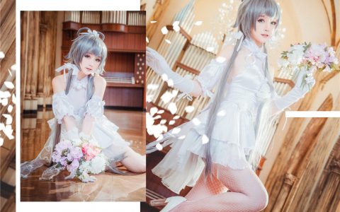 [Cosplay][8K]yui金鱼 – NO.08 洛天依花嫁 Luo Tianyi Bride