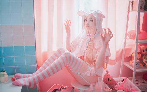 [Cosplay][8K]Bambi밤비 - Ángel_de_Rosa [49P-491MB]