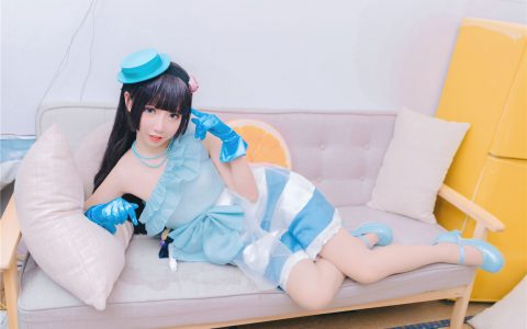 [Cosplay][8K]面饼仙儿 NO.026 黑猫打歌服 Black Cat