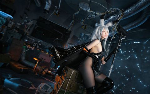 [Cosplay][8K]周叽是可爱兔兔 – NO.15 アークナイツ Arknights