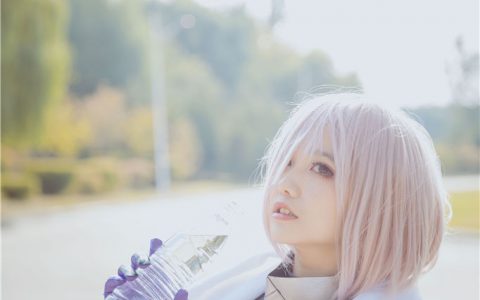 [Cosplay][8K]阿半今天很开心 - 玛修·基列莱特 マシュ.キリエライト Mash Kyrielight