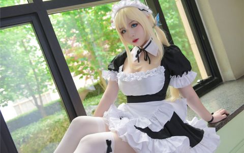 [Cosplay][8K]皮皮奶可可爱了啦 – 柏崎星奈女仆 かしわざき せな Maid Servant