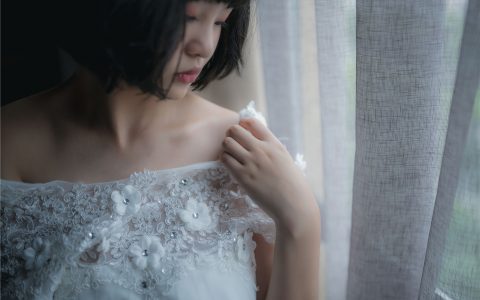[Cosplay][8K]柚木YUZUKI - Lolita Yuzuki Wedding Dress [NSFW set]