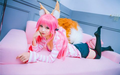[Cosplay][8K]面饼仙儿 NO.037 玉藻の前日常 Tamamo no Mae Daily Photos