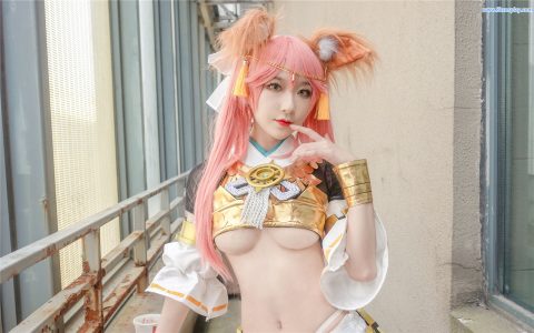 [Cosplay][8K]阿包也是兔娘 NO.14 玉藻の前 Tamamo no Mae