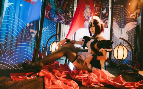 [Cosplay][8K]Vams子 NO.004 酒吞童子 しゅてんどうじ shutendouji