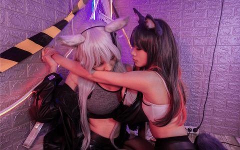 [Cosplay][8K]美月 HK x SYR - Hika x Sayuri - Rendezvous[NSFW set]