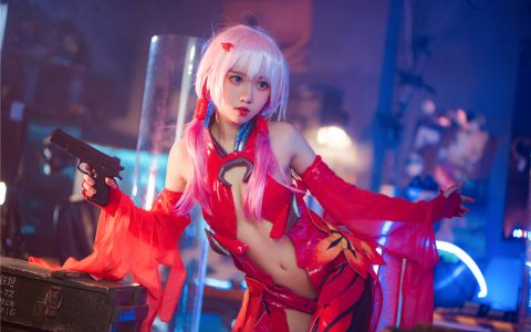 [Cosplay][8K]果咩酱w NO.016 楪祈电子图 ゆずりは いのり Yuzuriha Inori