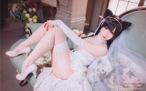 [Cosplay][8K]霜月shimo NO.032 爱宕 IJN Atago