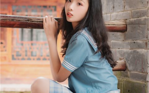 [Cosplay][8K]西呱呀呀呀 NO.008 丽江写真JK Tour to Li Jiang JK Uniform