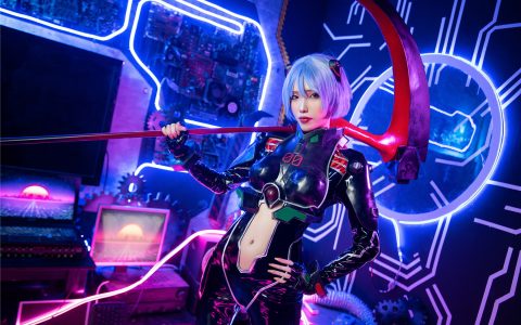 [Cosplay][8K]eliza喵喵 – NO.03 绫波丽 EVA Ayanami Rei