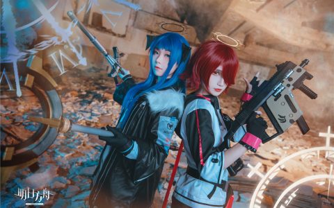 [Cosplay][8K]妖君白研 – NO.06 明日方舟COS能天使莫斯提马COS正片 Arkinights Mostima