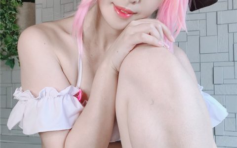 [Cosplay][8K][Glossy Rabbit (艶兎)] FGOアストルフォの自撮り