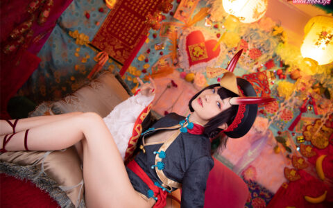 [Cosplay][8K]Sakurai 尊みを感じて桜井 – Shuten Douji Kyonshii 酒呑童子 キョンシー (FGO)