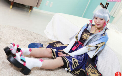 [Cosplay][8K]Nonoka Sato 佐藤ののか – A person who is overwhelming 超えっちな神里さんの人 (Genshin Impact)[NSFW]