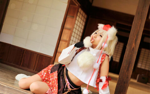 [Cosplay][8K]Miyu Amatsuka 天使みゅ。 – Touhou Momiji Inu Roku 東方椛犬録 (Touhou Project)