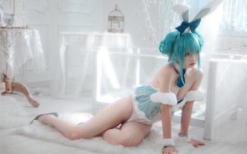 [Cosplay][8K]疯猫ss NO.114 miku初音兔女郎 Bunny Miku