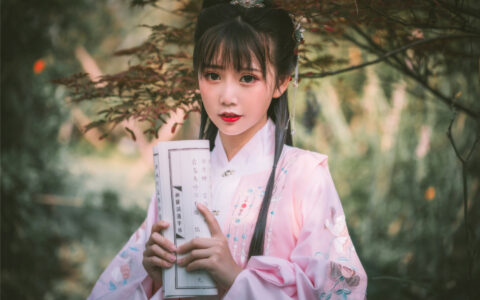 [Cosplay][8K]面饼仙儿 NO.107 明治汉服 Ming Style Han Fu