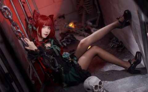 [Cosplay][8K]花柒Hana NO.005 火焰猫燐 かえんびょう りん Kaenbyou Rin
