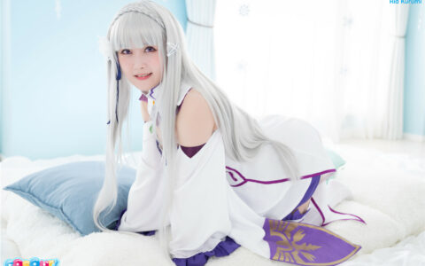 [Cosplay][8K][cospuri 0163] Ria Kurumi – Emilia [NSFW]