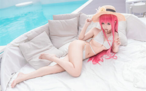 [Cosplay][8K]蠢沫沫 NO.129 《童の假日》 絮库夫 Azur Lane Surcouf