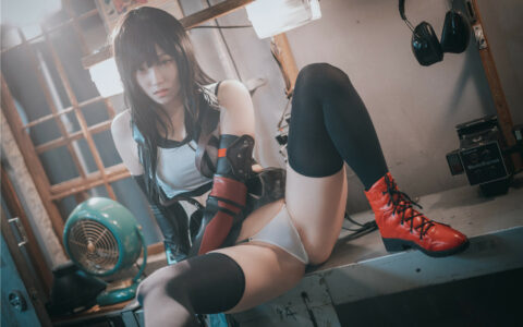 [Cosplay][8K][DJAWA] Bambi 밤비 – Tifa Lockhart