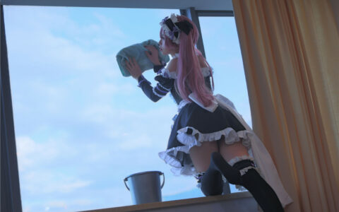 [Cosplay][8K]G44不会受伤 NO.045 blade女仆