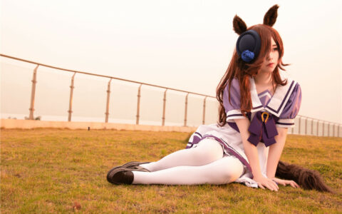 [Cosplay][8K]G44不会受伤 NO.046 赛马娘 米浴 Rice Shower ライスシャワー