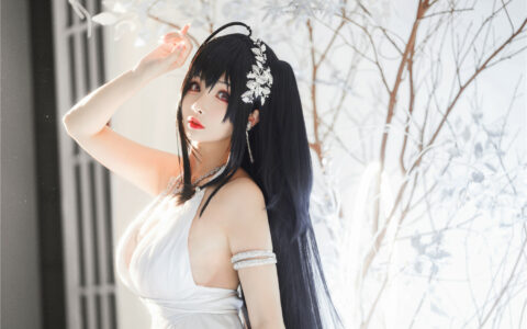 [Cosplay][8K]rioko凉凉子 NO.077 大凤花嫁 Azur Lane たいほう Taihō Bride
