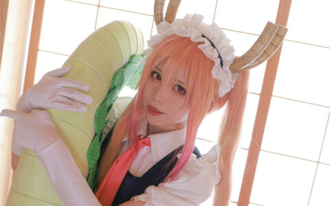 [Cosplay][8K]水淼aqua NO.090 小林家的龙女仆 Dragon Maid