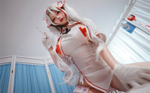 [Cosplay][8K]念念_D NO.016 欧根护士 Azur Lane Prinz Eugen