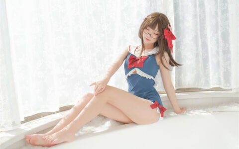 [Cosplay][8K]花柒Hana - NO.07 白雪姬泳装 Happiness charge 白雪ひめ