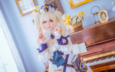 [Cosplay][8K]Sayako(さやこ) – NO.01 バーバラ原神