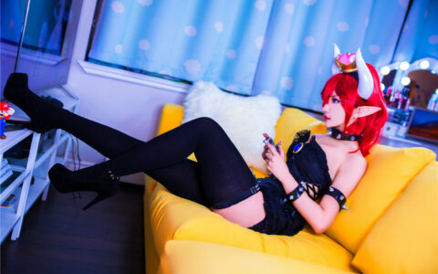 [Cosplay][8K]MisswarmJ – NO.14 Bowsette