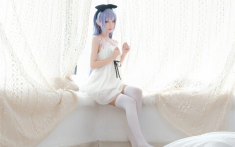 [Cosplay][8K]花柒Hana - NO.09 独角兽清凉阅读时光 Sweet Unicorn