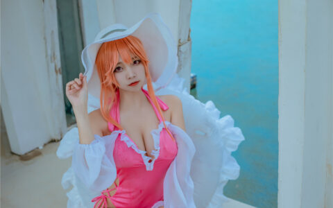 [Cosplay][8K]二佐Nisa NO.116 碧蓝黎塞留泳装 Azur Lane MNF Richelieu