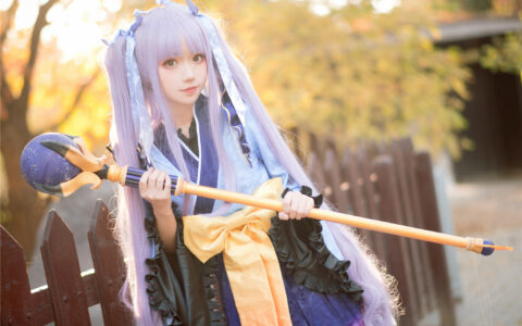 [Cosplay][8K]花柒Hana NO.12 镜华小仓唯cos正片 キョウカ