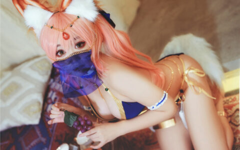[Cosplay][8K]恩田直幸 NO.03 玉藻前舞娘 FGO Tamamo no Mae