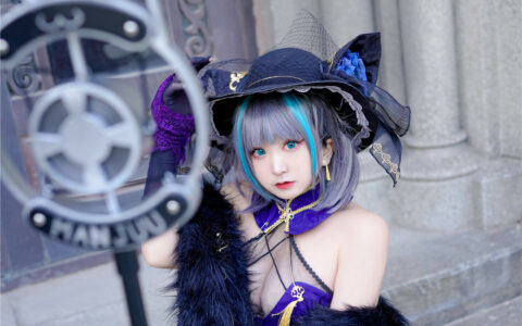 [Cosplay][8K]恩田直幸 NO.05 柴郡旗袍 Azur Lane HMS Cheshire QiPao