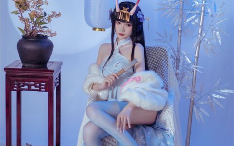 [Cosplay][8K]花兮_honoka NO.02 能代 冬雪沁香 Azur Lane IJN Noshiro