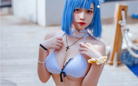 [Cosplay][8K]二佐Nisa NO.119 碧蓝航线 加斯科涅 Azur Lane MNF Gascogne