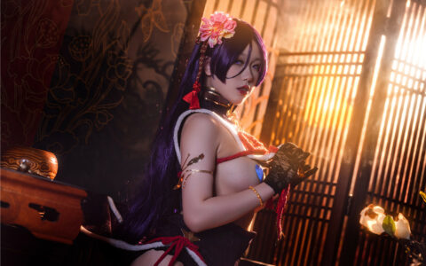 [Cosplay][8K]一北亦北 NO.16 奶光新春旗袍 Milky Qi Pao